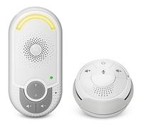 Motorola Nursery MBP 140 - Audio Baby Monitor Plug-and-go Unit for Parents, ecologically Friendly and Including a Night Light, White.