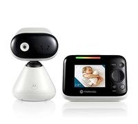 Motorola Nursery PIP1200 - Baby Monitor with Camera - 2.8 Inch Parent Unit - 2-Way Communication - Room Temperature - Infrared Night Vision - 300 m Range - White/Black