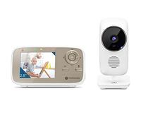 Motorola Nursery VM483 - Video Baby Monitors - Video Baby Monitor - 2.8 Inch Parental Unit - Infrared - Digital Zoom - Talk-Back Function, White (VM 483)