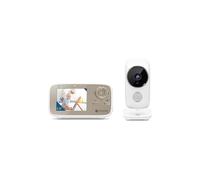 Motorola Nursery VM483 - Video Baby Monitors - Video Baby Monitor - 2.8 Inch Parental Unit - Infrared - Digital Zoom - Talk-Back Function, White
