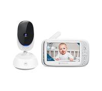 Motorola Nursery VM75 Baby Monitor - 5-Inch Parent Unit Baby Monitor, Infrared Night Vision, Digital Zoom, Two-Way Talk, and Lullabies