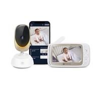 Motorola Vm85 5" Smart Wifi Video Baby Monitor With Mood Light & Temperature Monitoring