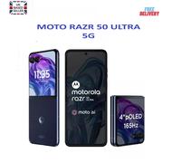 Motorola RAZR 50 ULTRA 5G - 256GB 12GB RAM Foldable Unlocked-BLUE-NEW SEALED