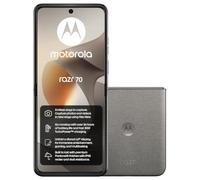 Motorola Razr 70 5G (XT2657-1) 256GB Storage + 8GB RAM 6.9" Android 16 SIM-Free Factory Unlocked Dual SIM (Nano SIM + eSIM) Flip Smartphone (PANTONE Bright White)