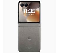 Motorola Razr 70 5G (XT2657-1) 256GB Storage + 8GB RAM 6.9" Android 16 SIM-Free Factory Unlocked Dual SIM (Nano SIM + eSIM) Flip Smartphone (PANTONE Hematite)
