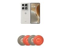 Motorola Razr70 Fold LILY WHITE 16GB 512GB with Co2 offset with moto tag 4 pack