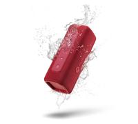 Motorola ROKR 600 Wireless Bluetooth Speaker - Powerful 30W Sound, Water and Dust Resistant, Broadcast Function to Connect 20+ Speakers, 6 Hours Playtime Red