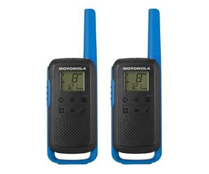 Motorola Solutions TLKR T62 PMR446 2-Way Walkie Talkie Radio - Blue