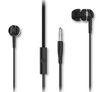 Motorola Sound Earbuds 105 - in ear headphones with cable - integrated microphone - crystal clear sound - incl. 6 silicone ear pads - black