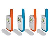 Motorola T42 Quad Pack Two-Way Walkie talkie Radios