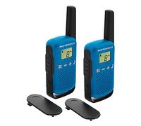 Motorola T42 Talkabout PMR446 2-Way Walkie Talkie Portable Radio’s (Pack of 2) - Blue