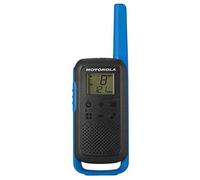 Motorola T62 Pmr446 2-Way Walkie Talkie Radio Twin Pack - Blue