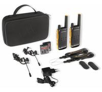 Motorola Talkabout T82 Extreme Twin Pack two-way radio 16 channels Black, Orange