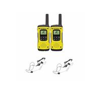 Motorola Talkabout T92 H2O two-way radio 16 channels 446.00625 - 446.19375 MHz Black, Yellow