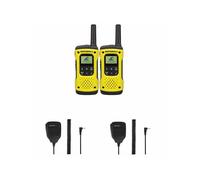 Motorola Talkabout T92 H2O two-way radio 16 channels 446.00625 - 446.19375 MHz Black, Yellow