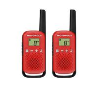 Motorola TALKABOUT T42 Twin Pack Two-Way Radios in Red