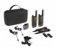 Motorola Talkabout T82 Extreme PMR446 2-Way Walkie Talkie Radio Twin Pack - Yellow / Black