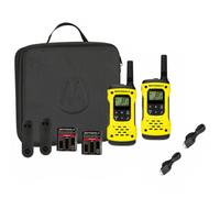 Motorola Talkabout T92 H2O two-way radio 16 channels 446.00625 - 446.19375 MHz Black, Yellow