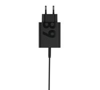 Motorola Turbo Power Charger 68 W, Universal USB Type-C Ultra Fast Charger, Cable Included, Original Motorola Charger, Matte Black