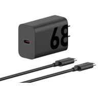 Motorola TurboPower 68W USB-C Wall Charger with 6.5A E Marked GAN Fast Edge+ (Plus) Technology 2022/2023 Edge 2023/2024 Edge 30 Fusion