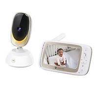 Motorola Nursery VM85 Connect Baby Monitor with Camera - WiFi and Mobile App, 5” Display, Night Vision, Pan/Tilt, Two-Way Talk, Lullabies