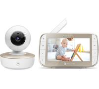 Motorola Vm50G 5" Video Baby Monitor With Remote Pan/Tilt & Temperature Monitoring, White