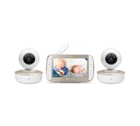 Motorola VM50G - HD Wireless 2-Camera & 5"""" Screen 1000ft Range Video Baby Monitor W/ 2-Way Audio - Indoor/Outdoor Usage Remote Pan/Tilt/Zoom R