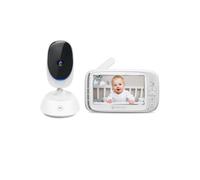 Motorola Nursery VM75 Baby Monitor - 5-Inch Parent Unit Baby Monitor, Infrared Night Vision, Digital Zoom, Two-Way Talk, and Lullabies