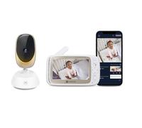 Motorola Nursery VM85 Connect Baby Monitor with Camera - WiFi and Mobile App, 5” Display, Night Vision, Pan/Tilt, Two-Way Talk, Lullabies
