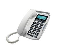 Motorola FW500 Desktop Phone with SIM and Landline - 4G LTE Emergency Backup, Up to 8 Hrs on Battery, Emergency Phone in Case of Power Failure, Big Keys