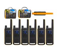 Motorola Walkie Talkie T82 Extreme Two Way Radio - Six Pack