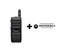 Motorola Wave TLK110 with Charger + 1 Year Subscription 2-way licensed radio with subscription included