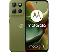 Motorola Westcoast Moto G15 128GB Smartphone in Iguana Green, Green