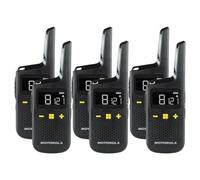 Motorola XT185 PMR446 Licence Free Waterproof and Dust-tight Two Way Walkie Talkie Business Radio (Six pack)