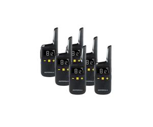 Motorola XT185 Six-pack Compact and resistant portable radios - ideal in all types of environments