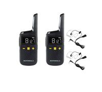 Motorola XT185 Twin Pack with 2 Bodyguard Kits Compact and robust portable radios for use in all types of environments.