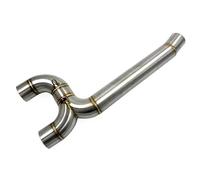 Motoroycle Exhaust Full System Middle Pipe Link Connect Accessories For Y&amaha For FZ6 FZ6N 2004-2009