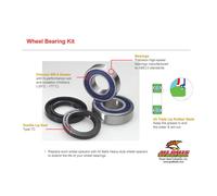 Motorrad Nielsen Ball bearing 62/22 2RS, 22 x 50 x 14 mm