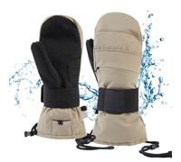 Motorradhandschuhe für Männer - Winterhandschuhe Wasserdicht, Winddicht & Touchscreen-kompatibel | Weiche Fleece-Innenschicht, Handgelenkschutz | Ideal für Radfahren, Wandern, Snowboarden