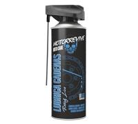 Motorrevive Racing Line Chain Lubricant for Competition Motorcycles 380 ml. Liquid Grease. High Performance with Resistant Protection and Extreme Adhesion. Durability and Smoothness at High Speed