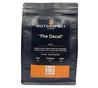 Motorsport Coffee - The Decaf Coffee Bean (1kg) 100% chemical free decaffeinated coffee using the Swiss-water decaffeination process.
