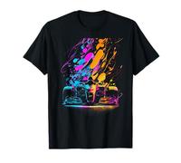 Motorsport Colorful Retro Spoiler Racer Race Car Fan T-Shirt