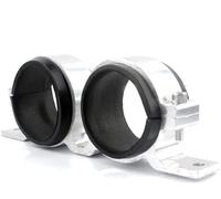 Motorsport Dual Twin Fuel Pump Mounting Bracket 60mm Amplifier Fuel Filter Clip 60mm
