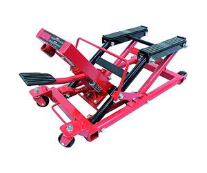 MotorX 4290820 Cric per Moto 680 kg, 118-368 mm, Taglia M, Rosso
