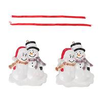 MOTOULAX Christmas Tree Decoration Pendant Christmas Tree Decoration Hanging Decoration Snowman for Personalized Christmas Decorations Father Family