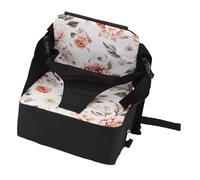 MOTOULAX Dining Table with Foldable Seat Waterproof and Foldable Anti---Slip Portable Kitchen Chair Reinforcement Mattress for Traveling Home