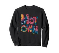 Motown Tie Dye Vintage Inspired Detroit Michigan 60s Retro Sweatshirt