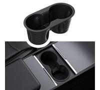 Motrobe 2025 2026 Tesla Model Y Juniper Cup Holder Insert 2024 2025 2026 Model 3 Highland Center Console Cupholder Silicone Model 3 Highland Model Y Juniper Accessory (Standard/Premium/Performance)