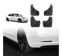 Motrobe Tesla Model 3 Mud Flaps Splash Guards Mudguards Fender No Drilling No Tape Required TPE Mudflaps All Weather Protector for 2017-2023 Model 3 Accessories 4PCS