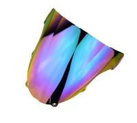 MOTRORCYCLE WINDSHIELD For Kawasaki For Ninja For ZX6R 2003 2004 636 Motorcycle ABS Windshield WindScreen Screen Protector Scooter EXTESION SPOILER(Irdium)